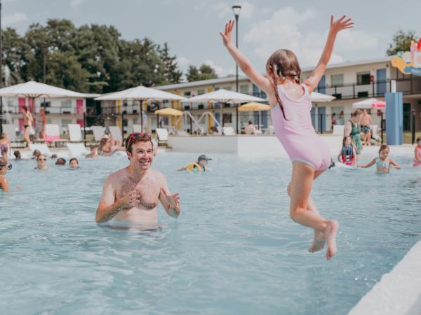 Summertime fun at the pool. Photo credit: Discover Lancaster / Gabe McMullen