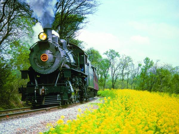 strasburg rail road steam train
